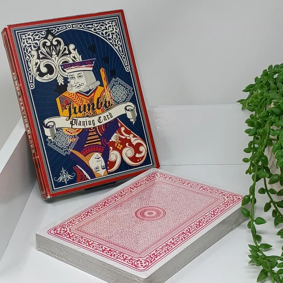 Vintage Jumbo Style Playing Cards - Picture 1 of 8
